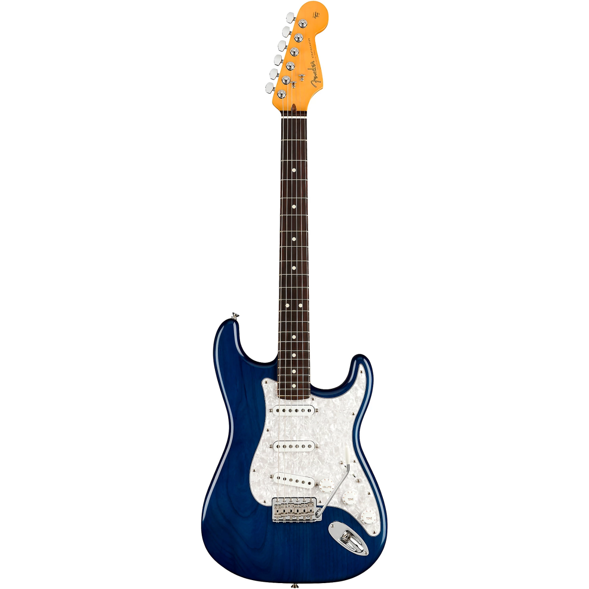 Đàn Guitar Điện Fender Cory Wong Stratocaster SSS màu Sapphire Blue Transparent