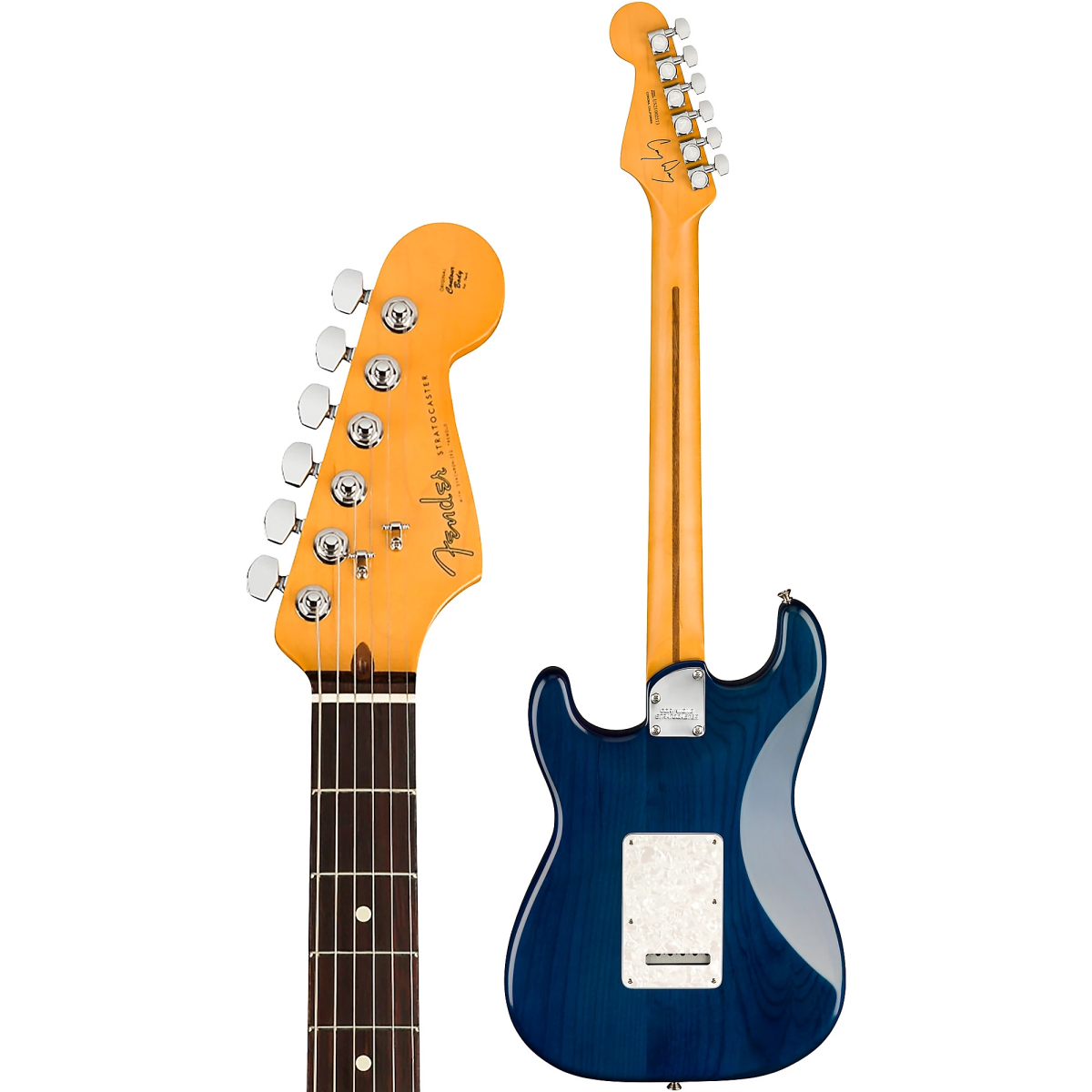 Đàn Guitar Điện Fender Cory Wong Stratocaster SSS màu Sapphire Blue Transparent