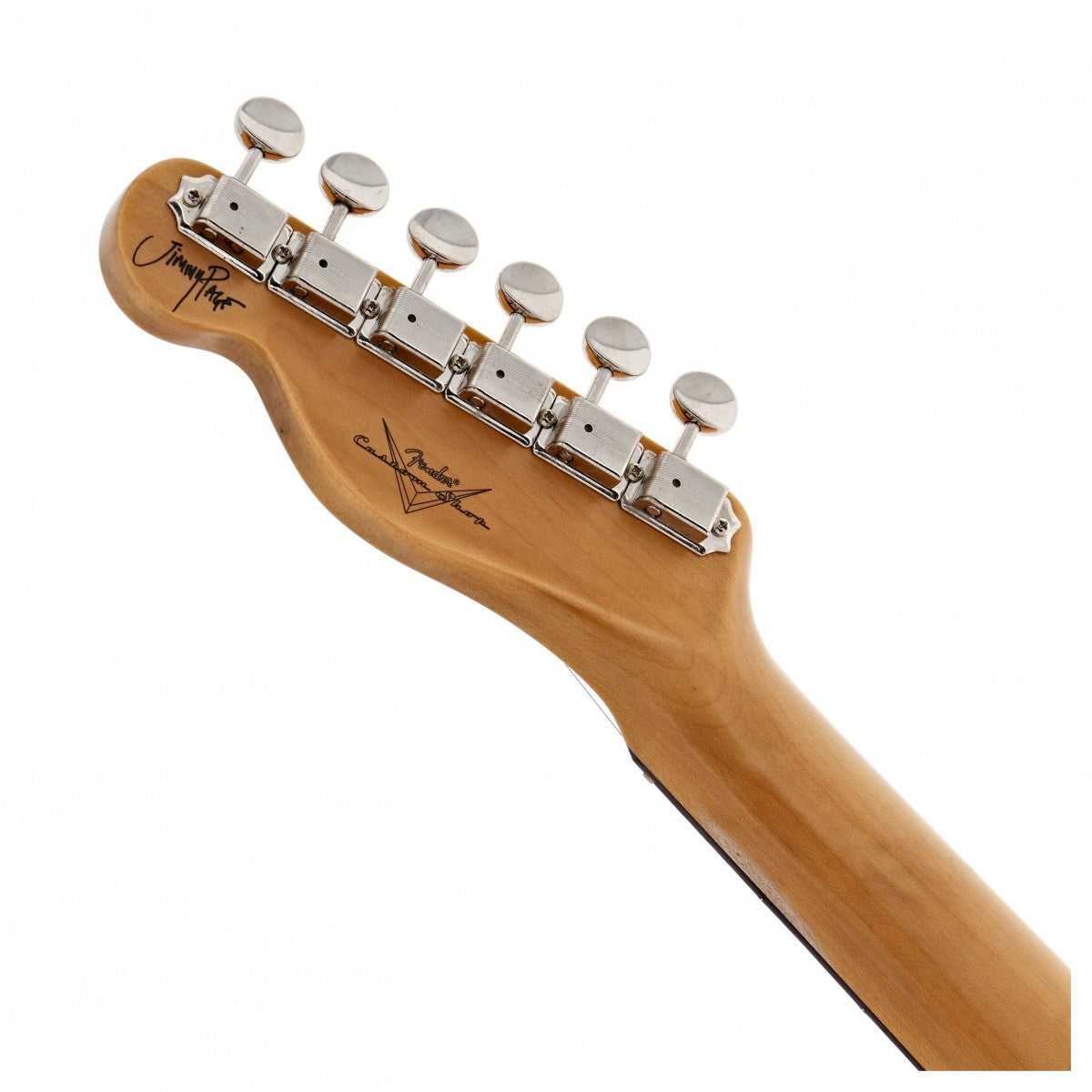 Đàn Guitar Điện Fender Custom Shop Jimmy Page Signature Telecaster, Rosewood Fingerboard, White Blonde, #9235001118