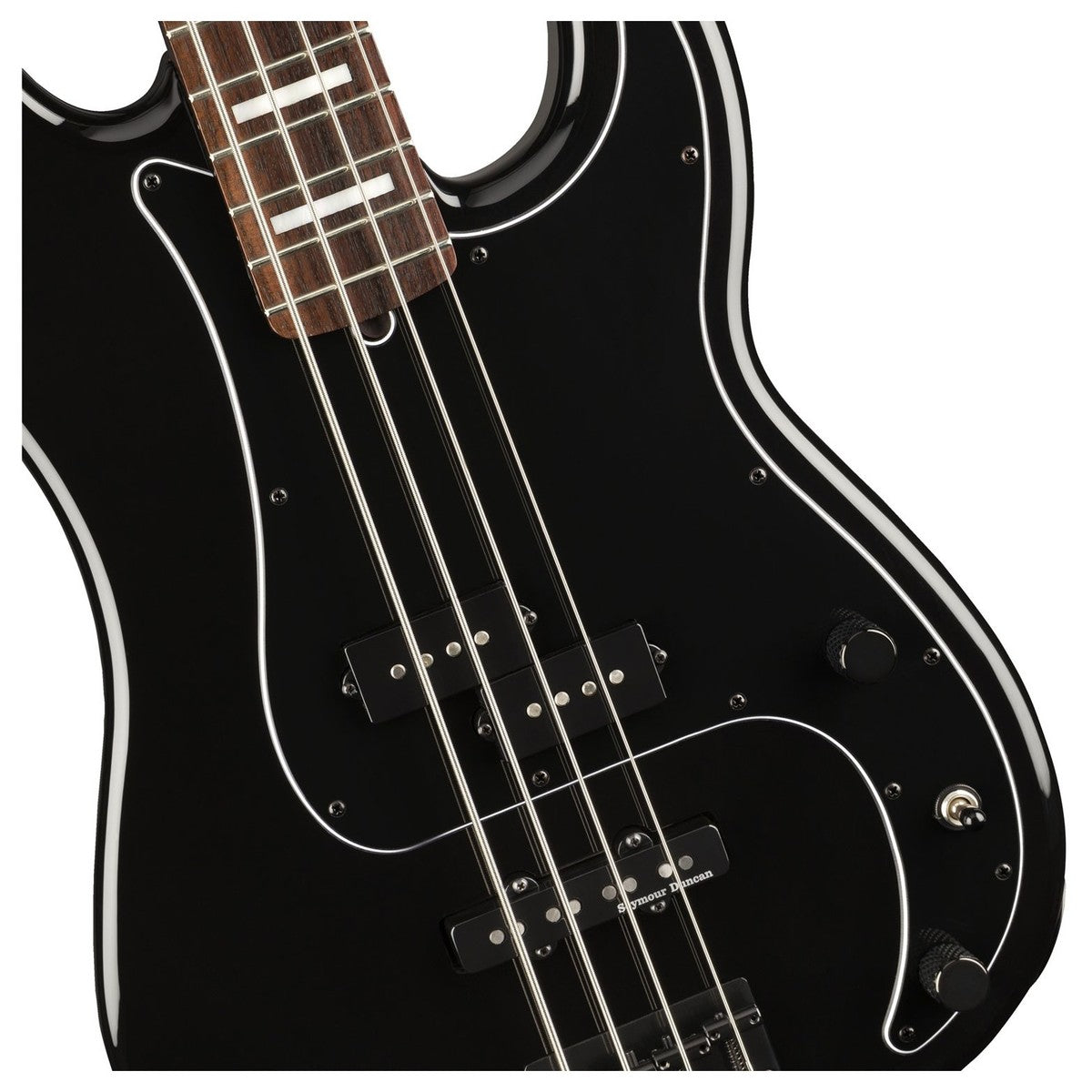 Đàn Guitar Bass Fender Duff McKagan Deluxe Precision Bass, Rosewood Fingerboard, Black, #0146510306