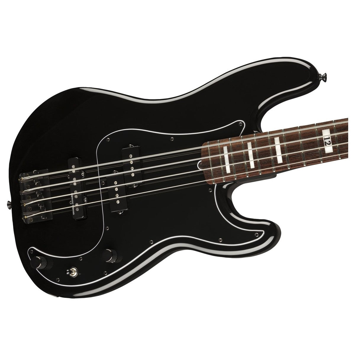 Đàn Guitar Bass Fender Duff McKagan Deluxe Precision Bass, Rosewood Fingerboard, Black, #0146510306