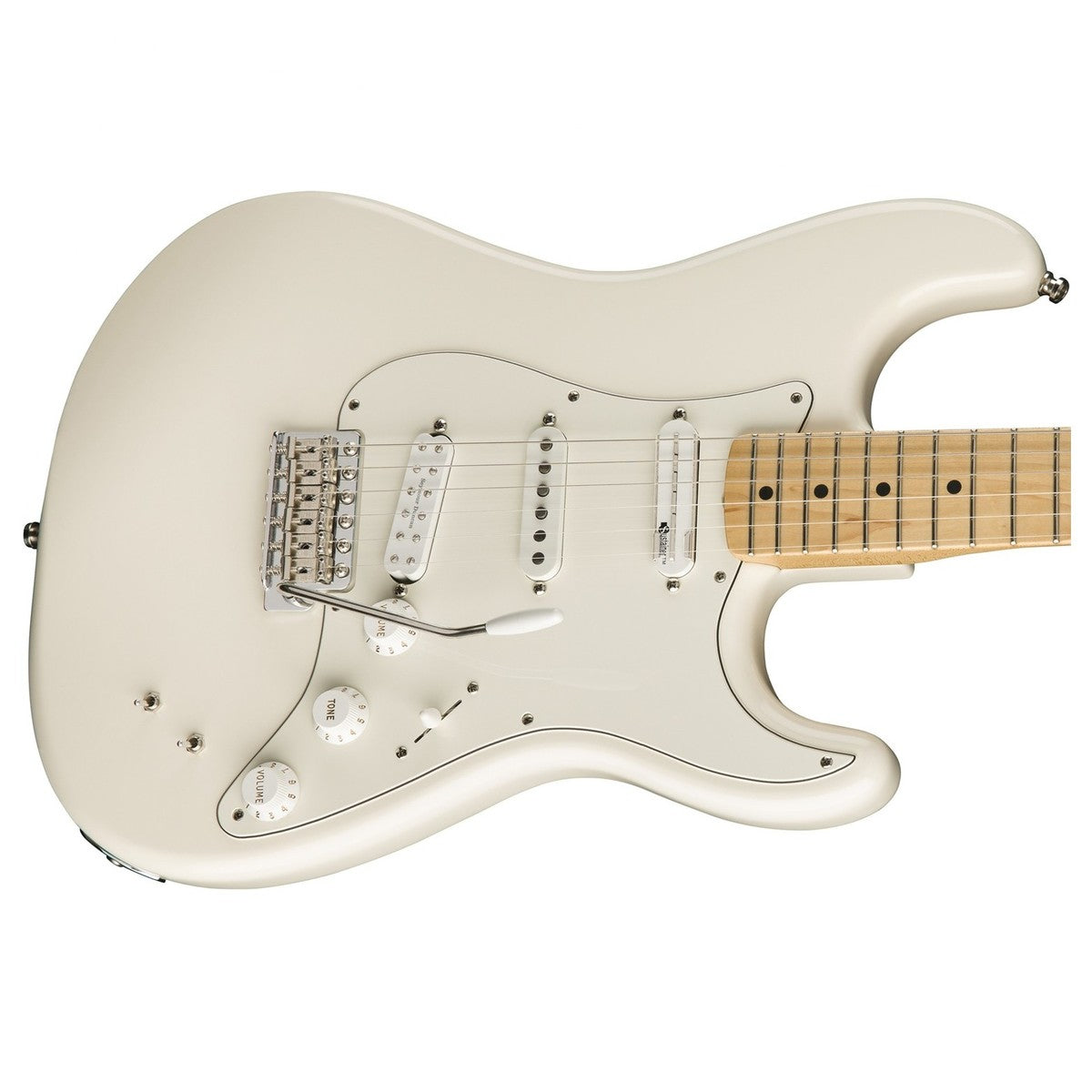 Đàn Guitar Điện Fender EOB Sustainer Stratocaster, Maple Fingerboard, Olympic White, #0140192305