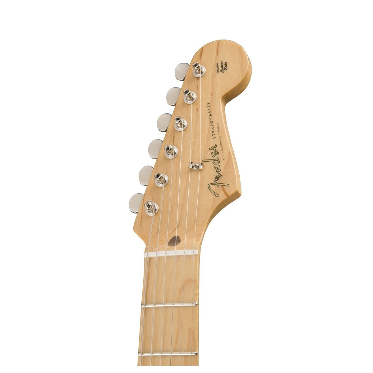Đàn Guitar Điện Fender EOB Sustainer Stratocaster, Maple Fingerboard, Olympic White, #0140192305