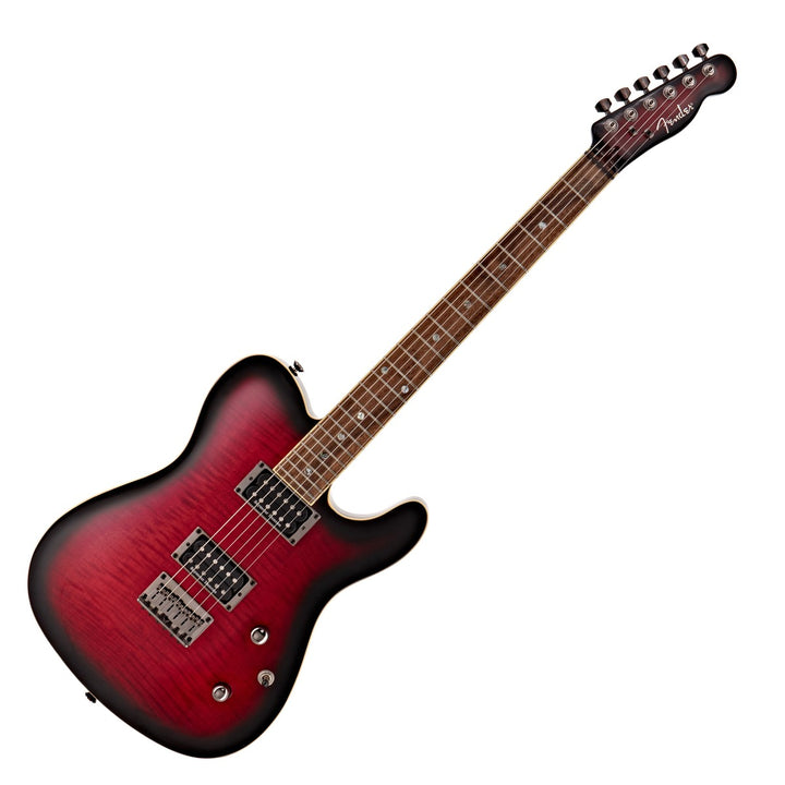 Đàn Guitar Điện Fender FMT Custom Telecaster HH, Laurel Fingerboard, Black Cherry Burst, #0262004561