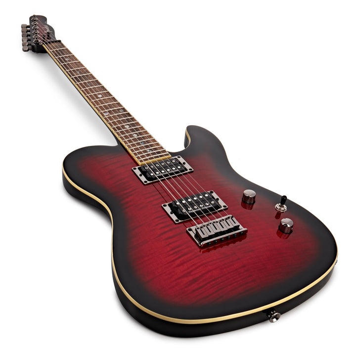 Đàn Guitar Điện Fender FMT Custom Telecaster HH, Laurel Fingerboard, Black Cherry Burst, #0262004561