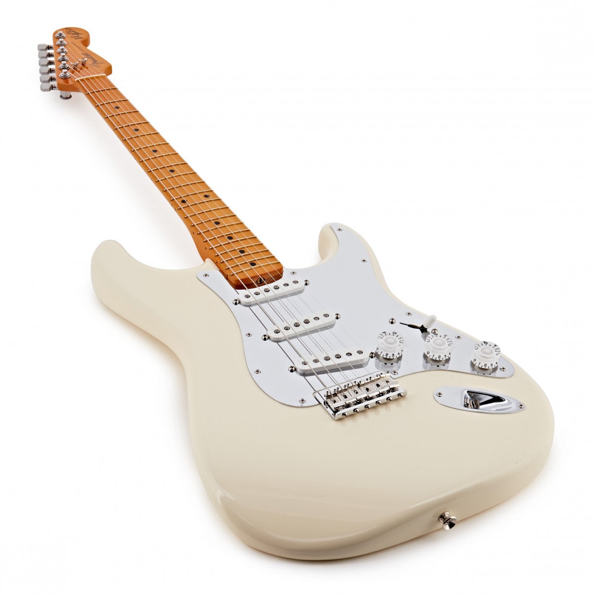 Đàn Guitar Điện Fender Nile Rodgers Hitmaker Stratocaster, Maple Fingerboard, Olympic White w/Case, #0115922705