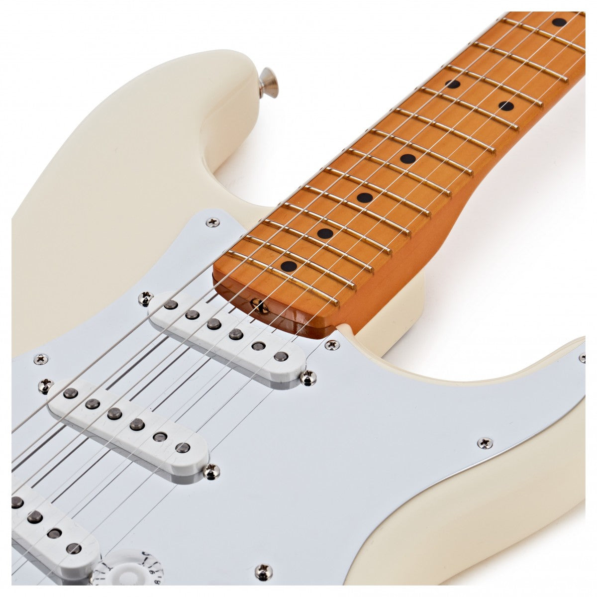 Đàn Guitar Điện Fender Nile Rodgers Hitmaker Stratocaster, Maple Fingerboard, Olympic White w/Case, #0115922705