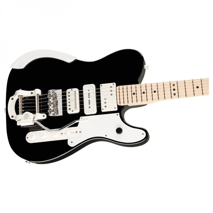 Đàn Guitar Điện Fender Jack White Triplecaster Telecaster, Maple Fingerboard, Black, #0176812706