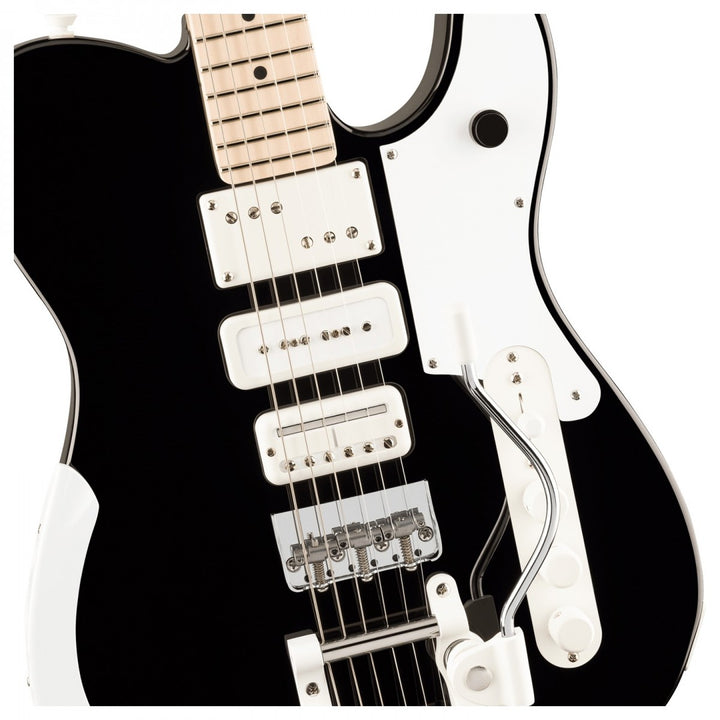 Đàn Guitar Điện Fender Jack White Triplecaster Telecaster, Maple Fingerboard, Black, #0176812706