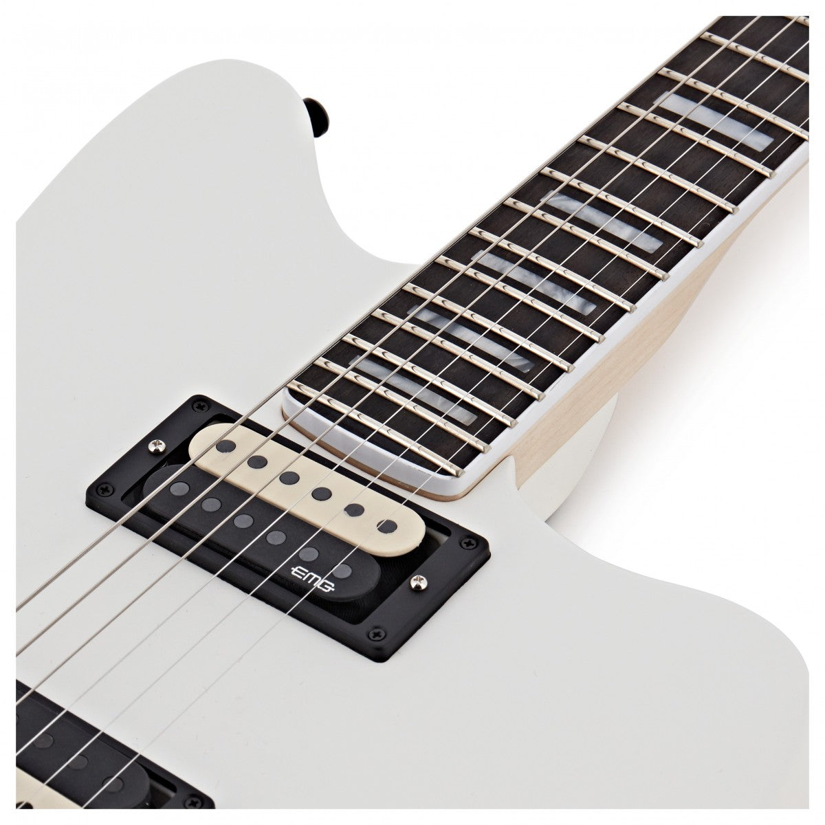 Đàn Guitar Điện Fender Jim Root Jazzmaster V4, Flat White, #0145301780