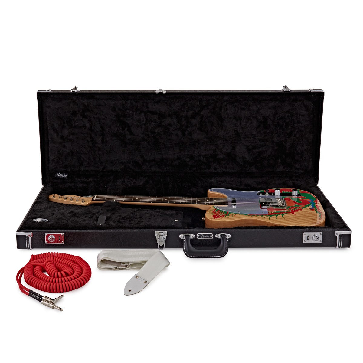 Đàn Guitar Điện Fender Jimmy Page Telecaster, Rosewood Fingerboard, Natural with Jimmy Page Artwork w/Case, #0146230721