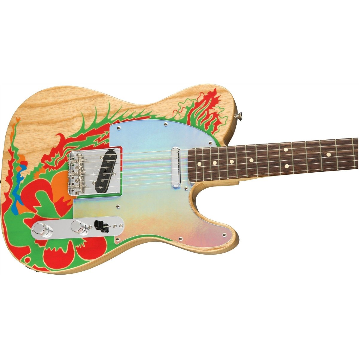 Đàn Guitar Điện Fender Jimmy Page Telecaster, Rosewood Fingerboard, Natural with Jimmy Page Artwork w/Case, #0146230721