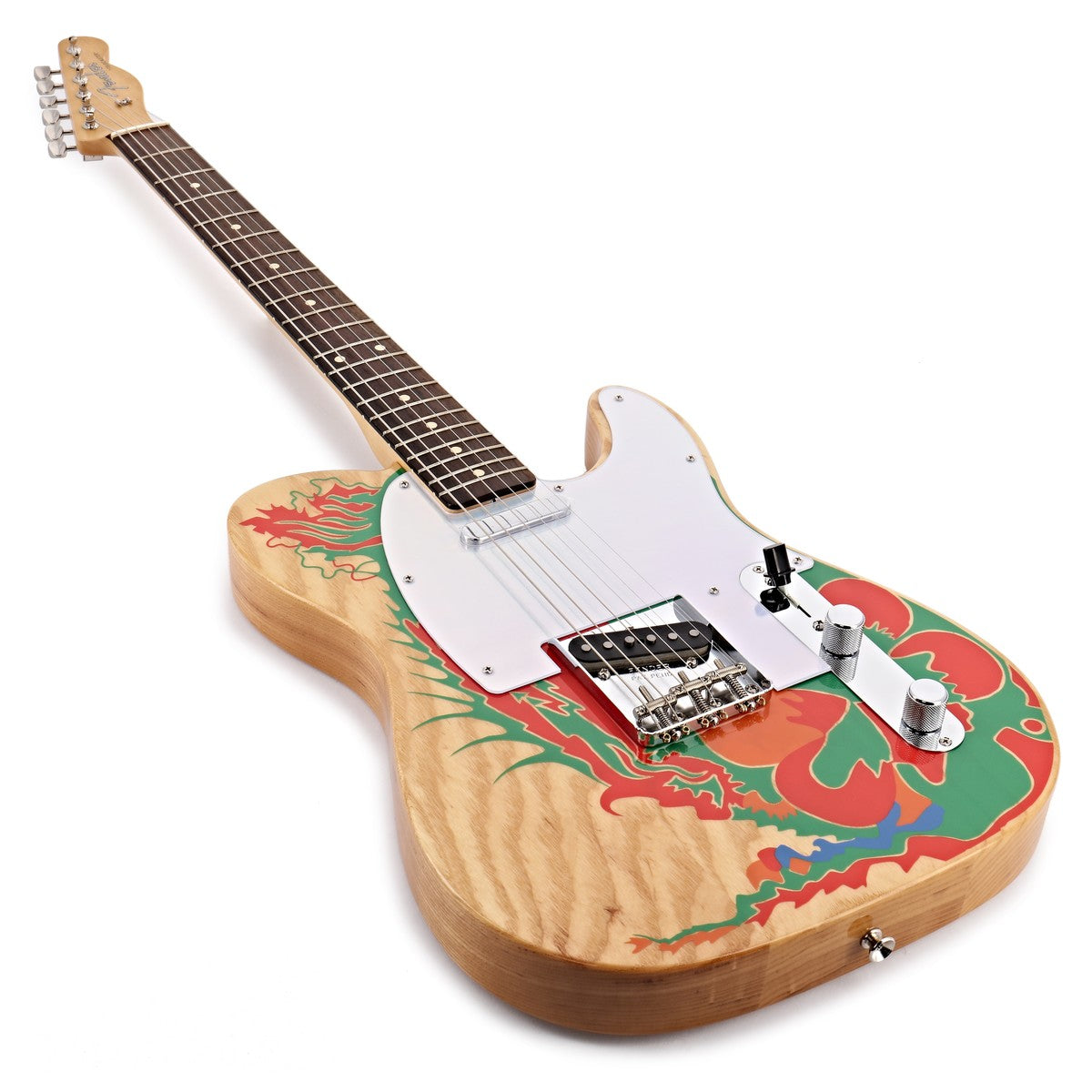 Đàn Guitar Điện Fender Jimmy Page Telecaster, Rosewood Fingerboard, Natural with Jimmy Page Artwork w/Case, #0146230721