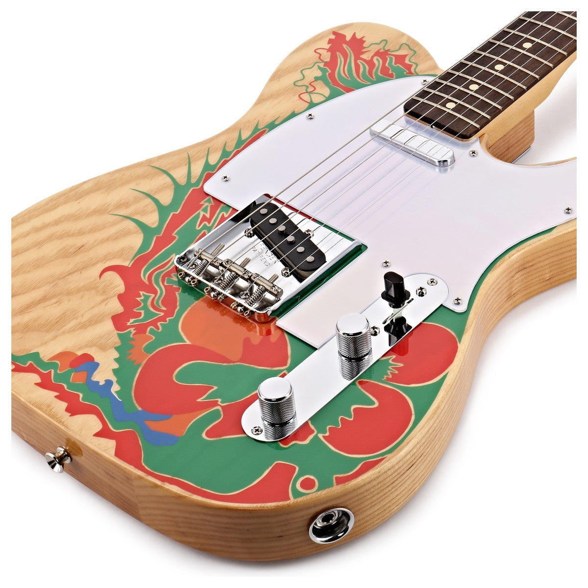 Đàn Guitar Điện Fender Jimmy Page Telecaster, Rosewood Fingerboard, Natural with Jimmy Page Artwork w/Case, #0146230721