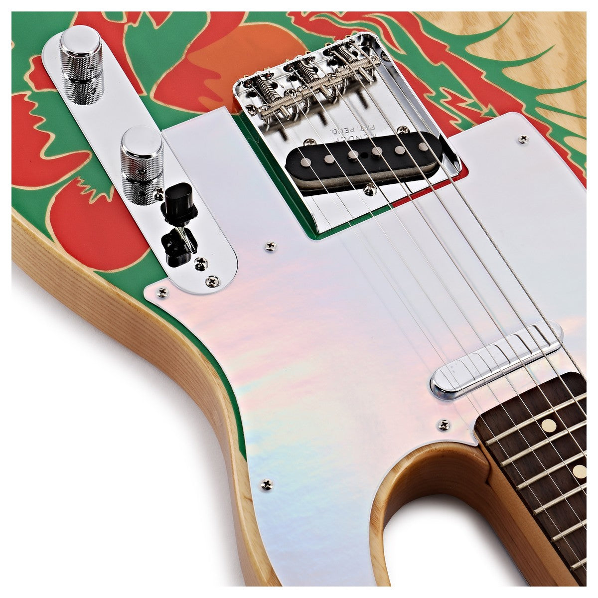 Đàn Guitar Điện Fender Jimmy Page Telecaster, Rosewood Fingerboard, Natural with Jimmy Page Artwork w/Case, #0146230721