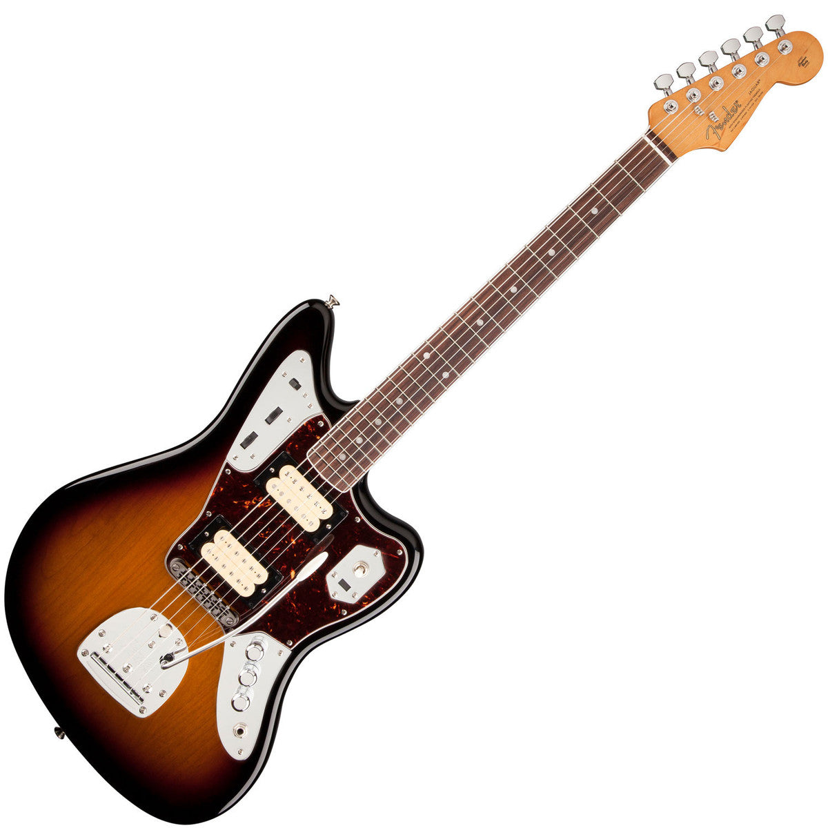 Đàn Guitar Điện Fender Kurt Cobain Jaguar, Rosewood Fingerboard, 3-Tone Sunburst w/Case, #0143001700