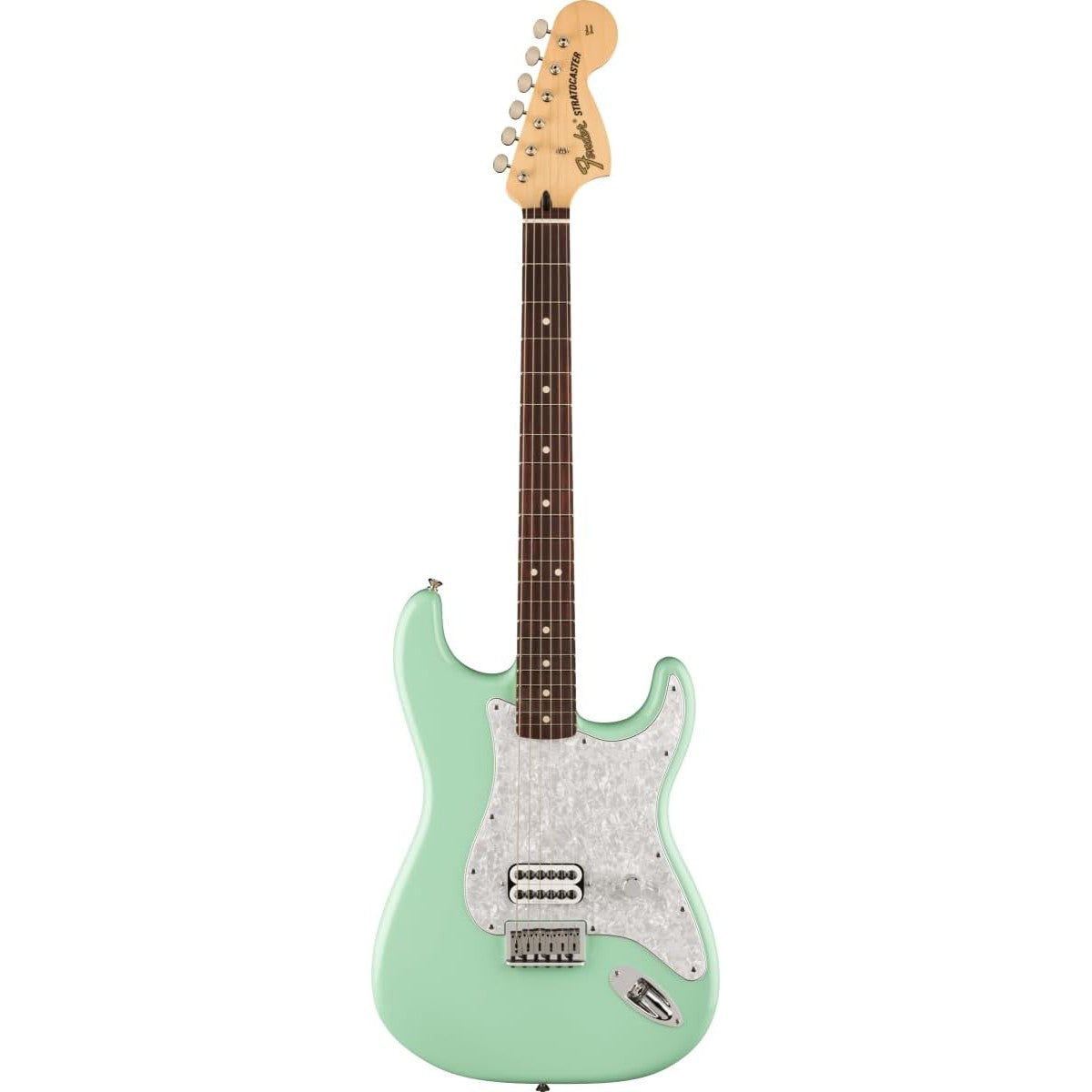 Đàn Guitar Điện Fender Tom DeLonge Stratocaster, Slab Rosewood Fingerboard, Surf Green, #0148020357