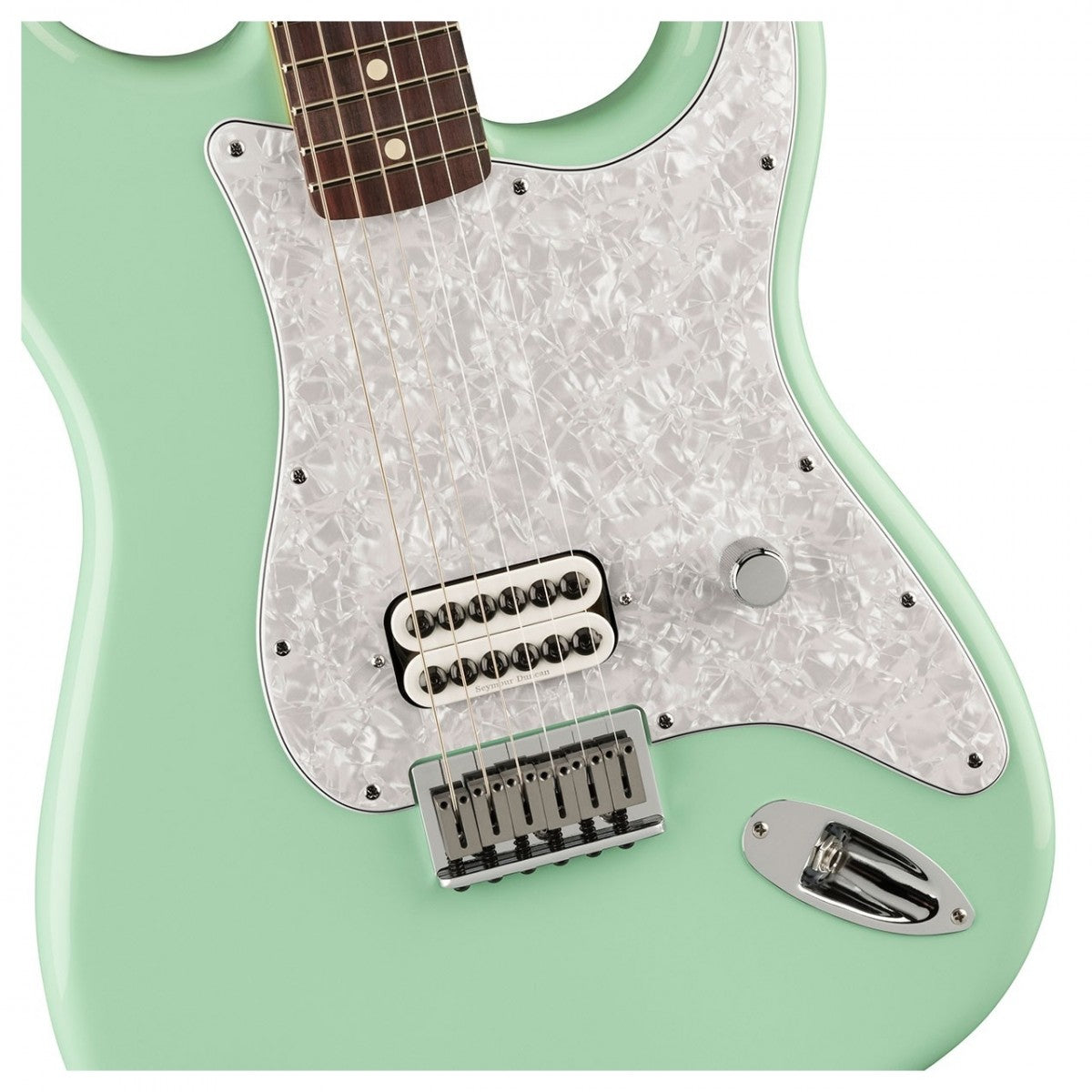 Đàn Guitar Điện Fender Tom DeLonge Stratocaster, Slab Rosewood Fingerboard, Surf Green, #0148020357