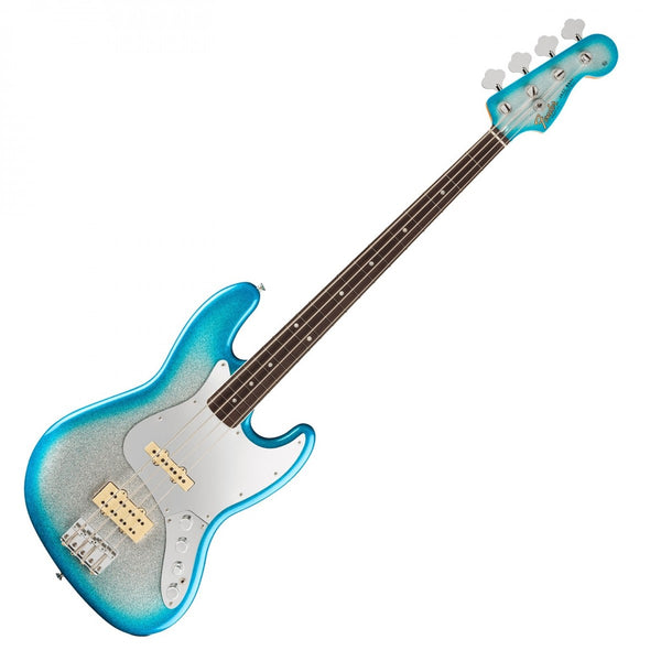 Đàn Guitar Điện Fender Limited Player Plus x Blu DeTiger Jazz Bass, Slab Rosewood Fingerboard,  Sky Burst Sparkle, #0149410376