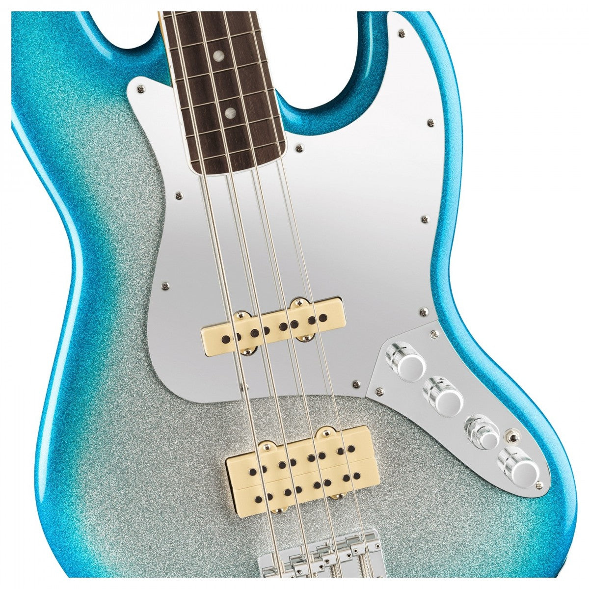 Đàn Guitar Điện Fender Limited Player Plus x Blu DeTiger Jazz Bass, Slab Rosewood Fingerboard,  Sky Burst Sparkle, #0149410376
