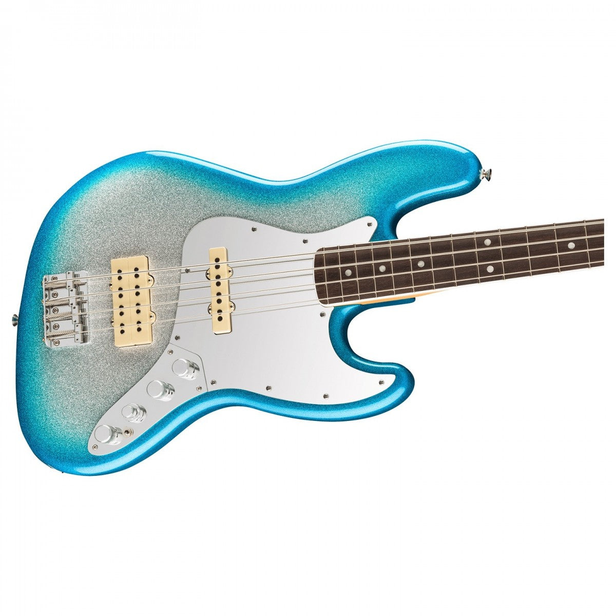 Đàn Guitar Điện Fender Limited Player Plus x Blu DeTiger Jazz Bass, Slab Rosewood Fingerboard,  Sky Burst Sparkle, #0149410376