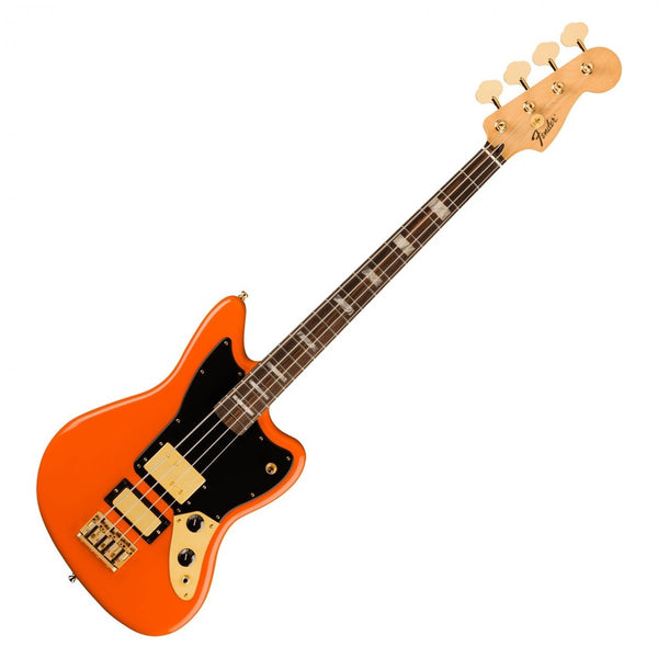 Đàn Guitar Bass Fender Mike Kerr Signature Jaguar Bass, Rosewood Fingerboard, Tiger's Blood Orange w/Bag, #0149460382