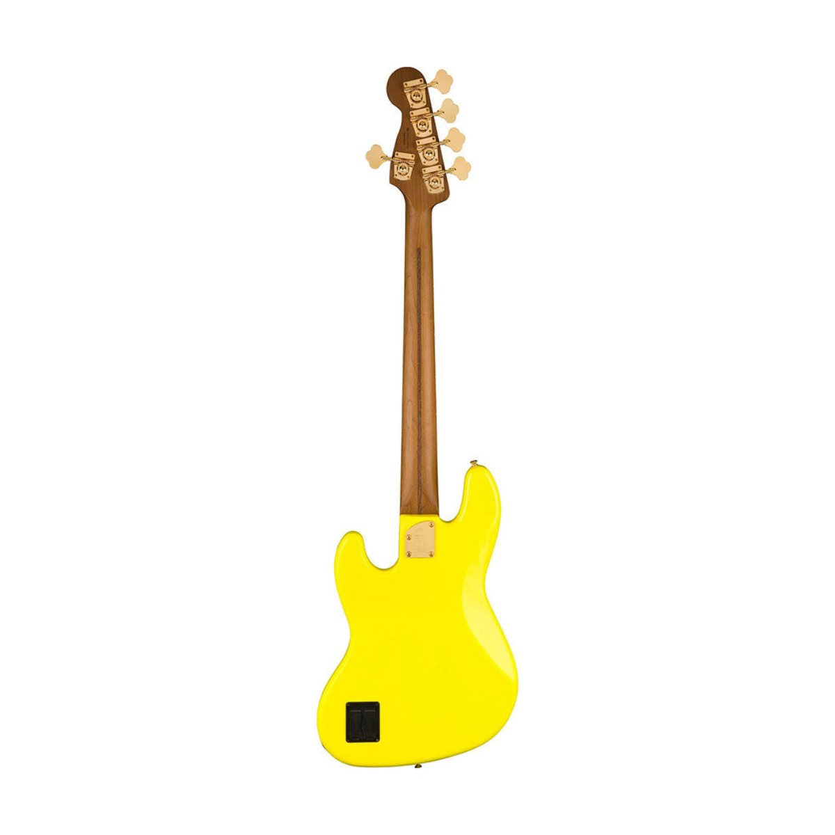Đàn Guitar Bass Fender MonoNeon Jazz Bass V, Roasted Maple, Neon Yellow, #0149400386