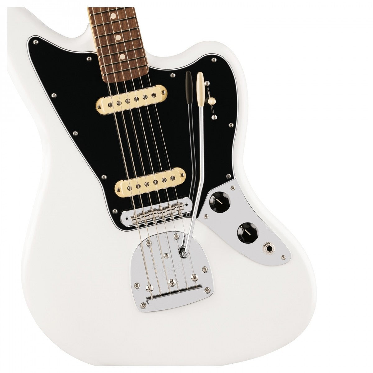 Đàn Guitar Điện Fender Player II Jaguar, Slab Rosewood Fingerboard, Polar White, #0140580515