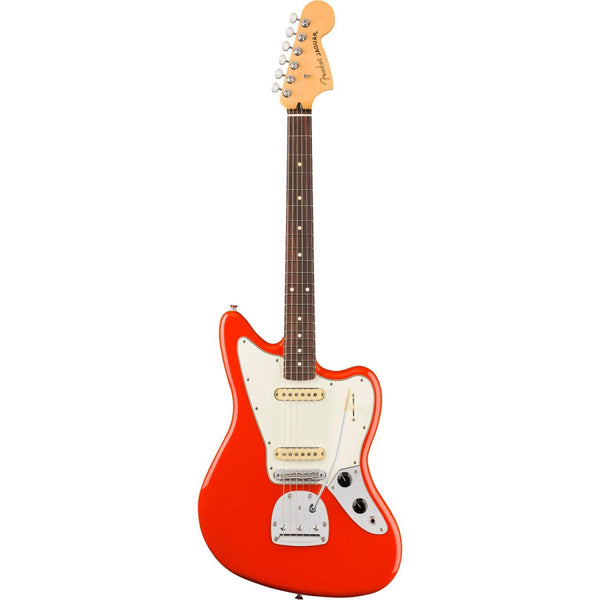 Đàn Guitar Điện Fender Player II Jaguar, Slab Rosewood Fingerboard, Coral Red, #0140580558