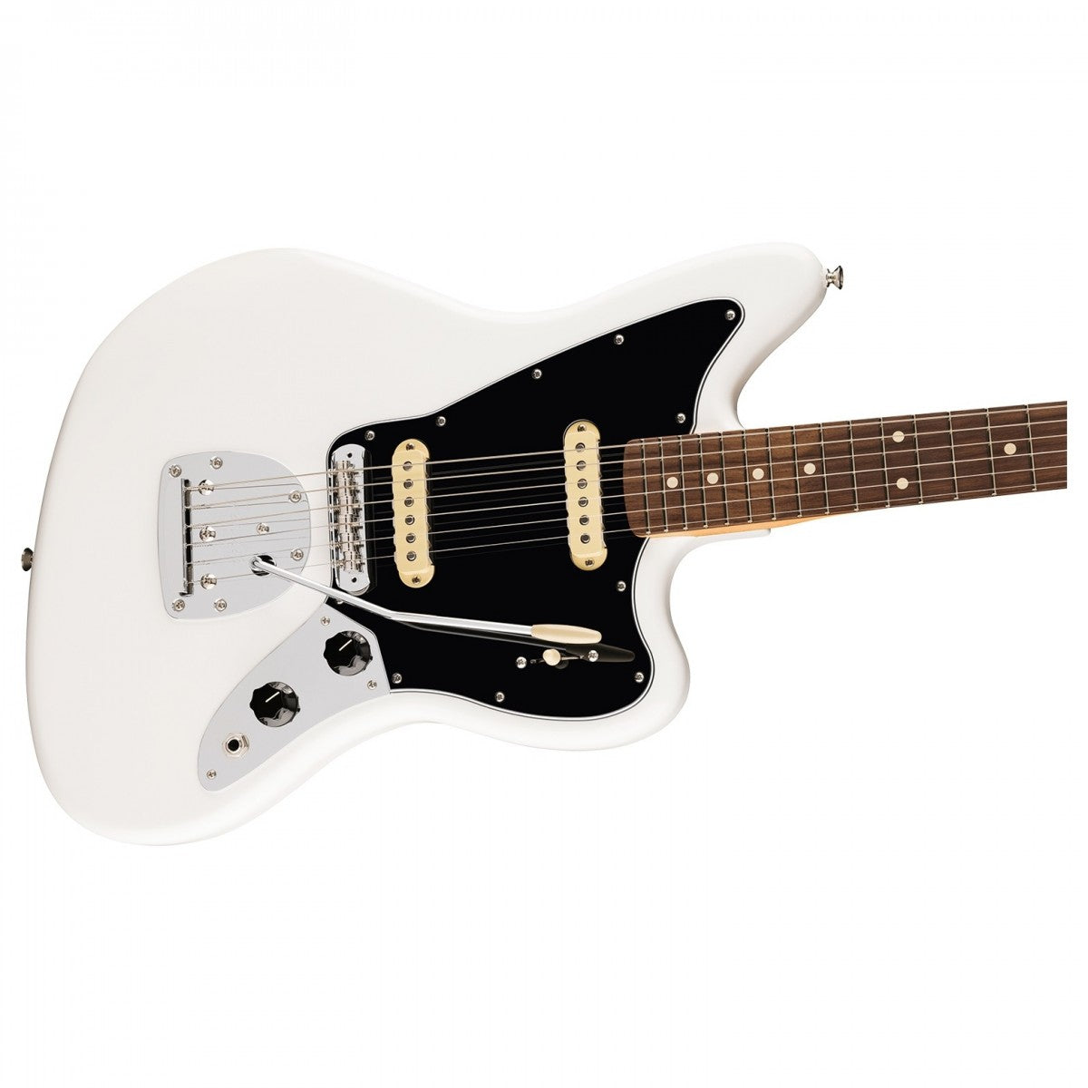 Đàn Guitar Điện Fender Player II Jaguar, Slab Rosewood Fingerboard, Polar White, #0140580515