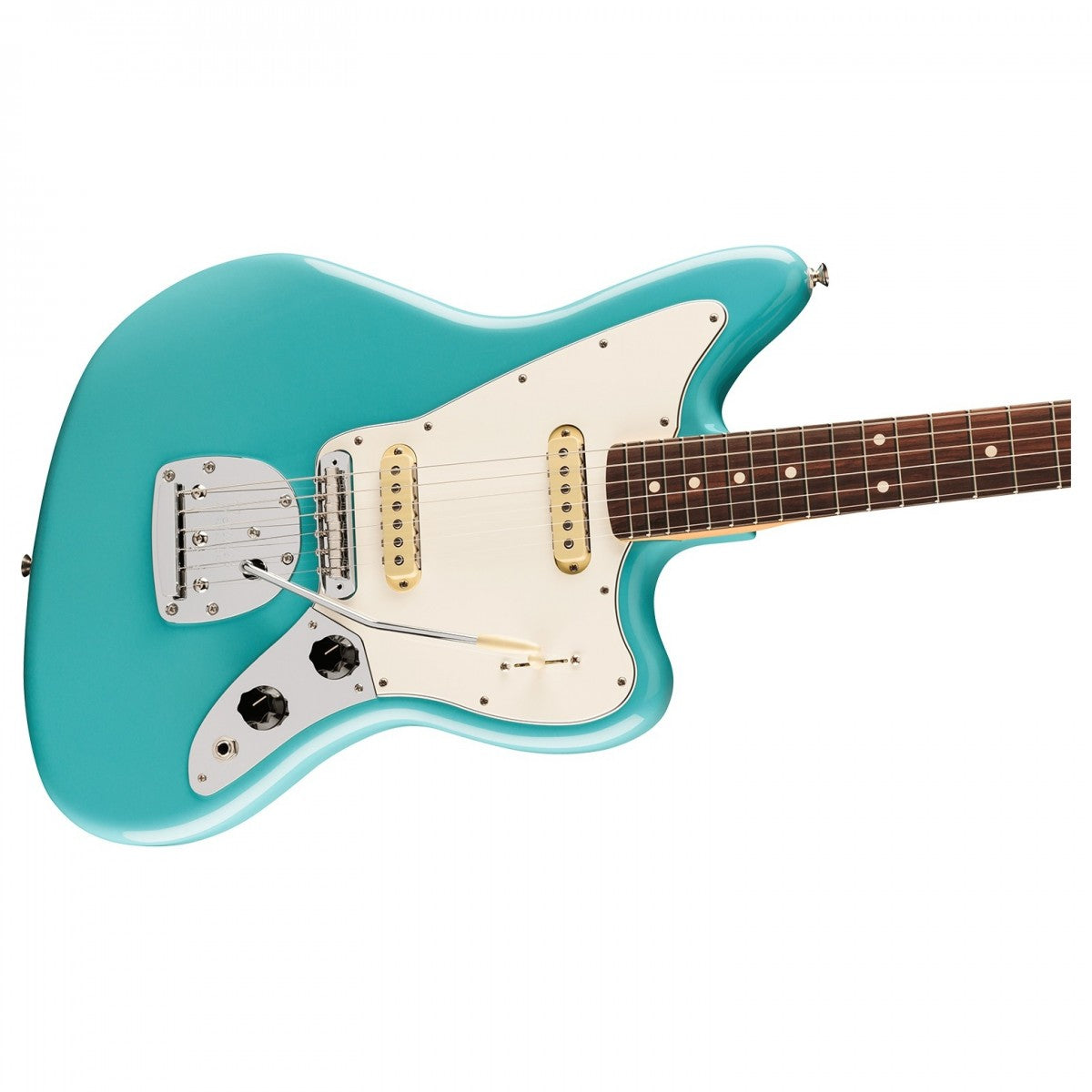 Đàn Guitar Điện Fender Player II Jaguar, Slab Rosewood Fingerboard, Aquatone Blue, #0140580518
