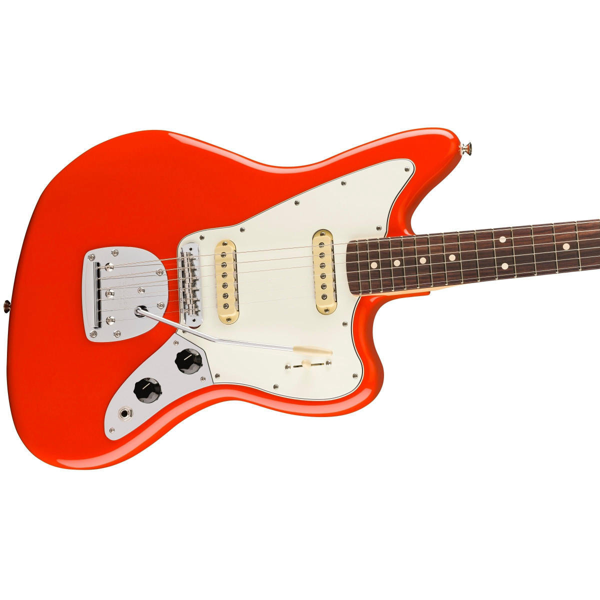 Đàn Guitar Điện Fender Player II Jaguar, Slab Rosewood Fingerboard, Coral Red, #0140580558