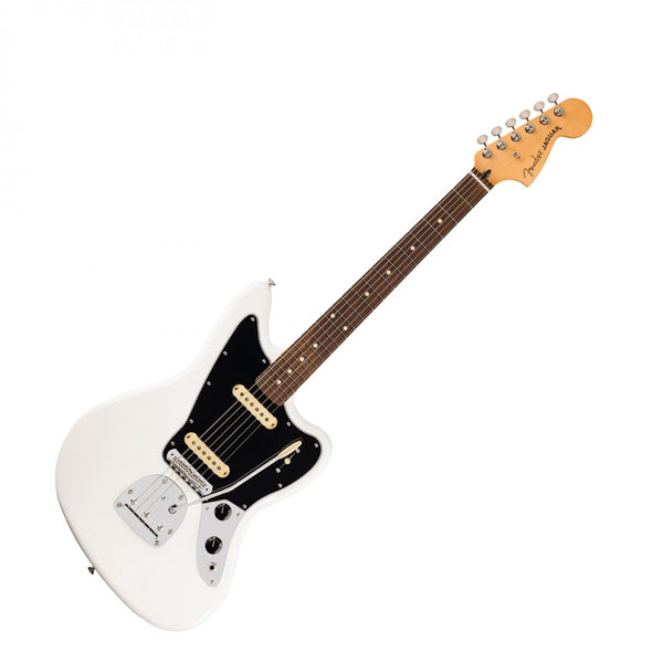 Đàn Guitar Điện Fender Player II Jaguar, Slab Rosewood Fingerboard, Polar White, #0140580515