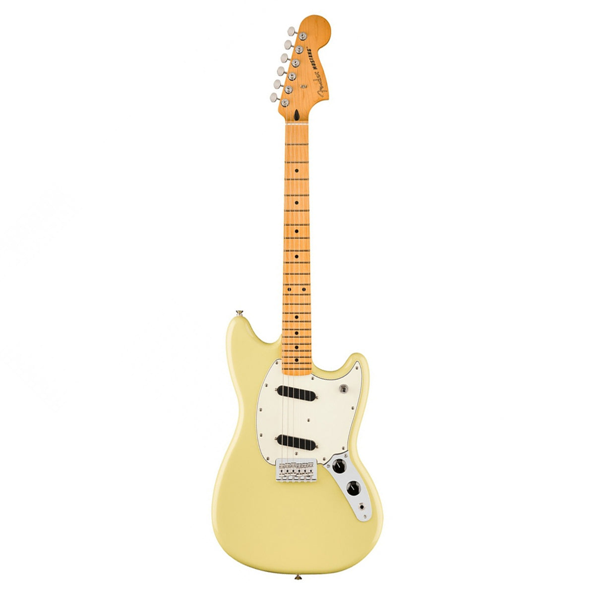 Đàn Guitar Điện Fender Player II Mustang, Maple Fingerboard, Hialeah Yellow, #0140490561