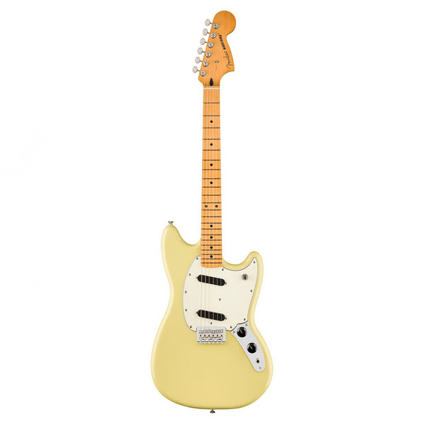 Đàn Guitar Điện Fender Player II Mustang, Maple Fingerboard, Hialeah Yellow, #0140490561