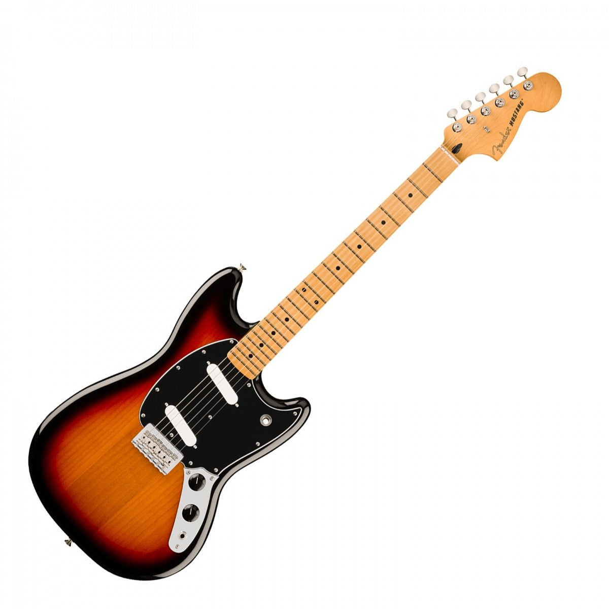 Đàn Guitar Điện Fender Player II Mustang, Maple Fingerboard, 3-Color Sunburst, #0140462500
