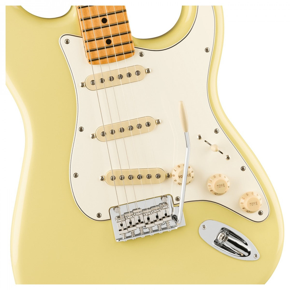 Đàn Guitar Điện Fender Player II Stratocaster, Maple Fingerboard, Hialeah Yellow, #0140512561
