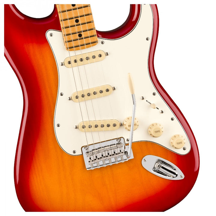 Đàn Guitar Điện Fender Player II Stratocaster, Maple Fingerboard, Aged Cherry Burst, #0140512531