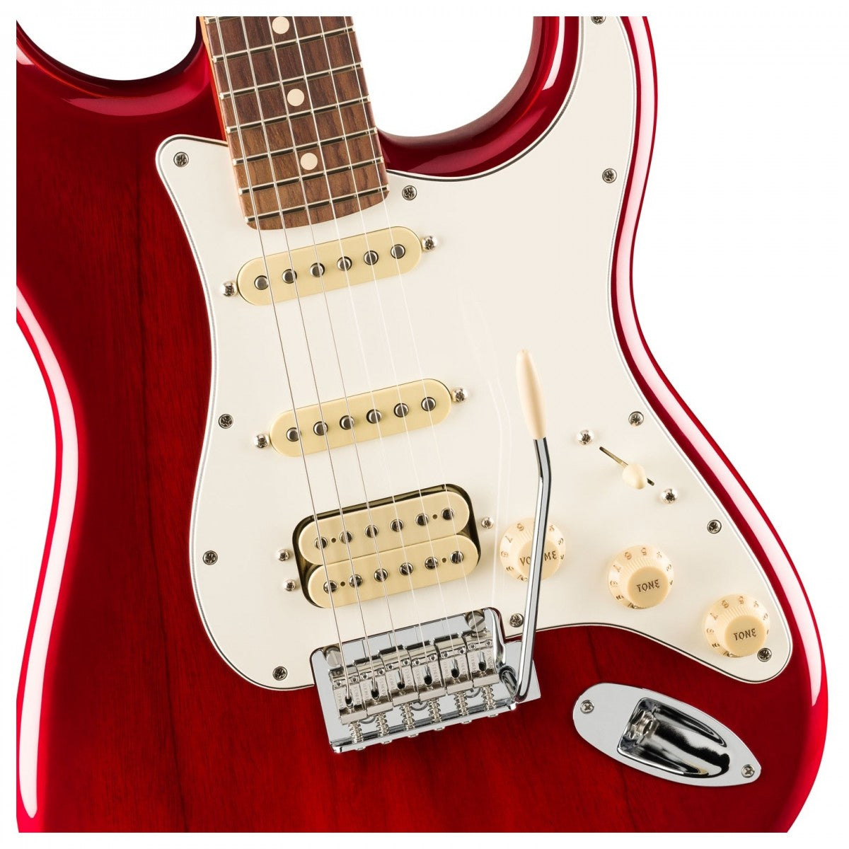 Đàn Guitar Điện Fender Player II Stratocaster HSS, Slab Rosewood Fingerboard, Transparent Cherry Burst, #0140540525
