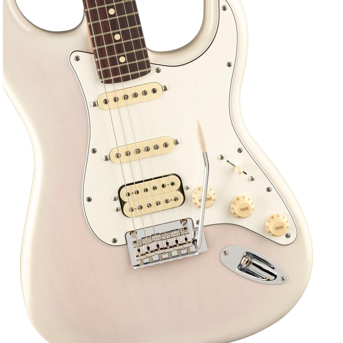 Đàn Guitar Điện Fender Player II Stratocaster HSS, Slab Rosewood Fingerboard, White Blonde, #0140540501