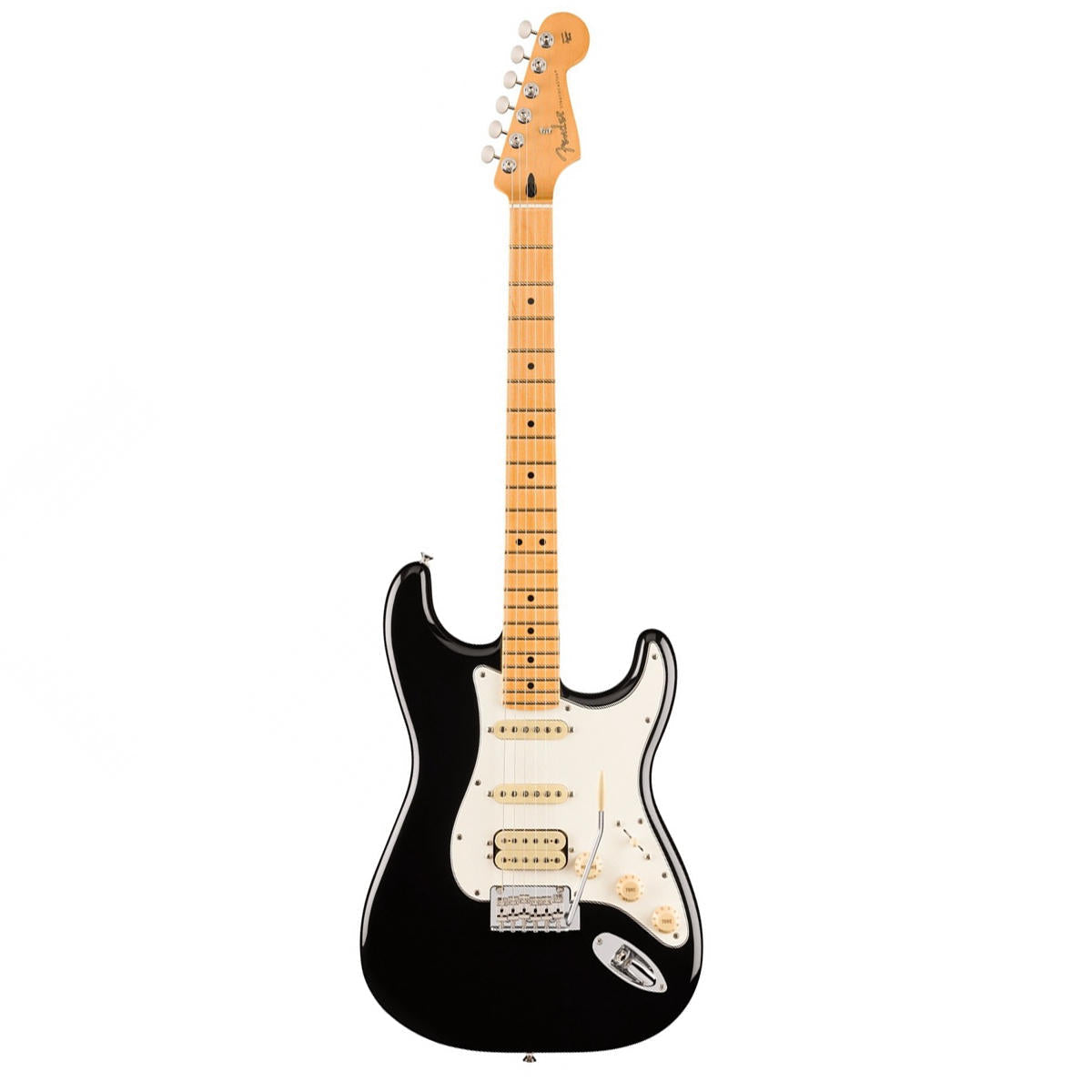Đàn Guitar Điện Fender Player II Stratocaster HSS màu Black bàn phím Maple