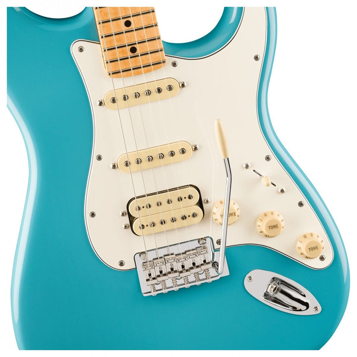 Đàn Guitar Điện Fender Player II Stratocaster HSS, Maple Fingerboard, Aquatone Blue, #0140542518