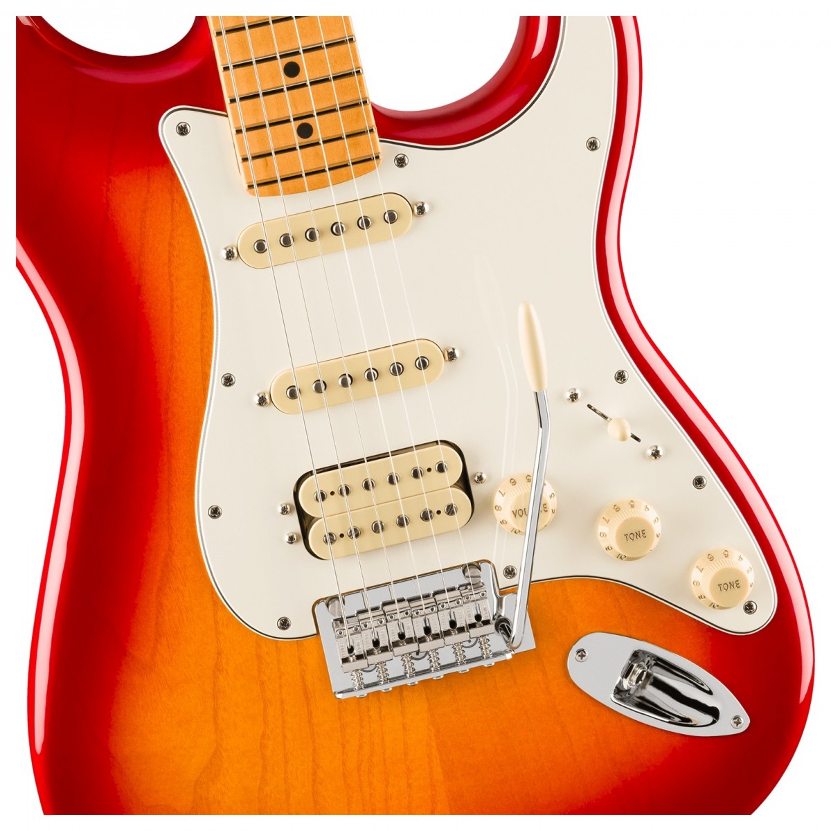 Đàn Guitar Điện Fender Player II Stratocaster HSS, Aged Cherry Burst, #0140542531
