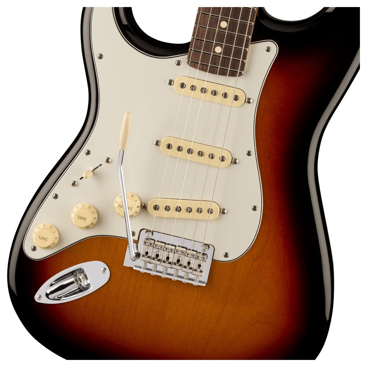Đàn Guitar Điện Fender Player II Stratocaster Left-Hand, Rosewood Fingerboard, 3-Color Sunburst, #0140530500