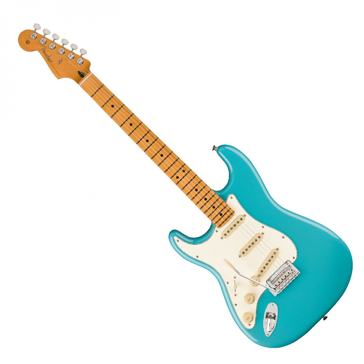 Đàn Guitar Điện Fender Player II Stratocaster LH SSS màu Aquatone Blue bàn phím Maple