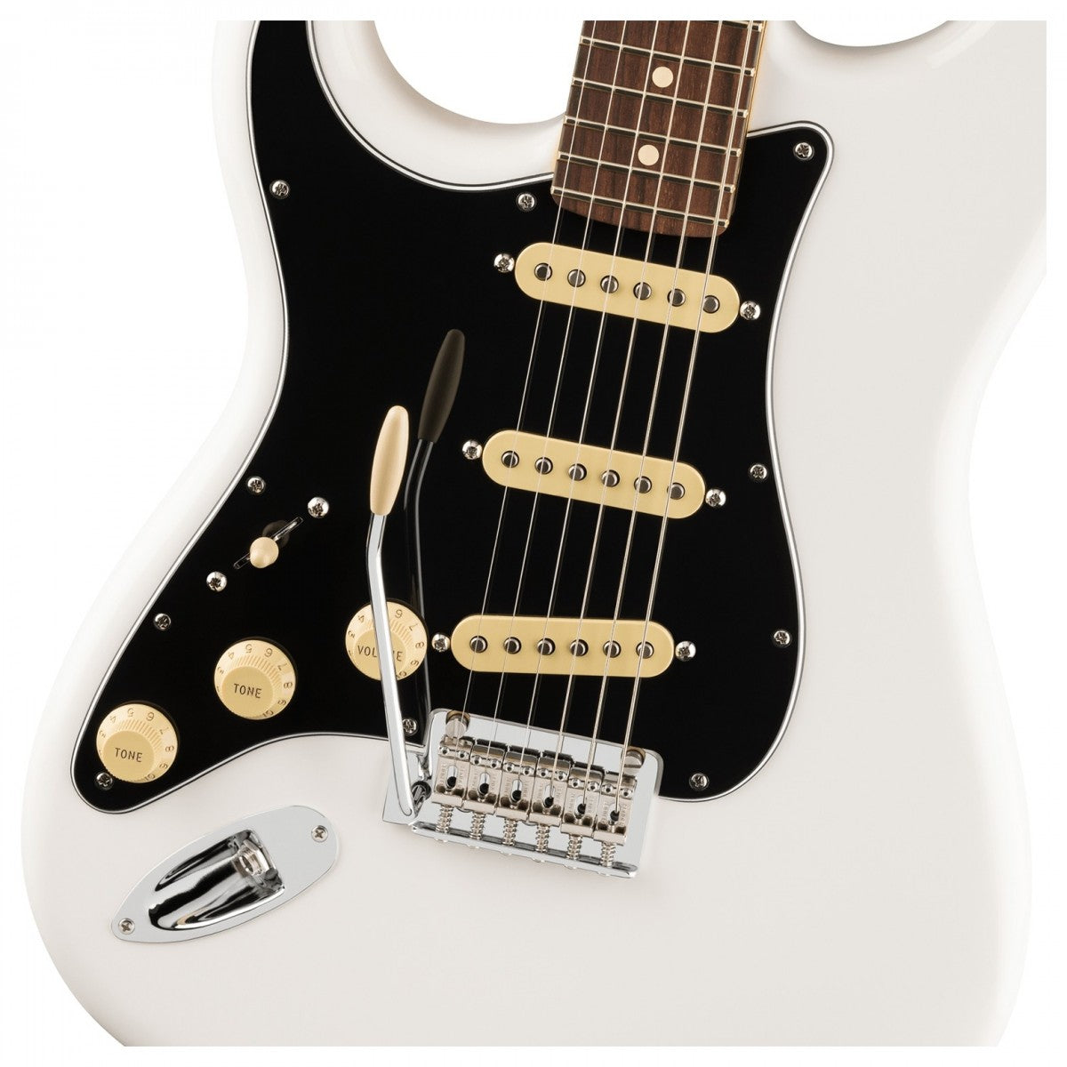 Đàn Guitar Điện Fender Player II Stratocaster Left-Hand, Rosewood Fingerboard, Polar White, #0140530515
