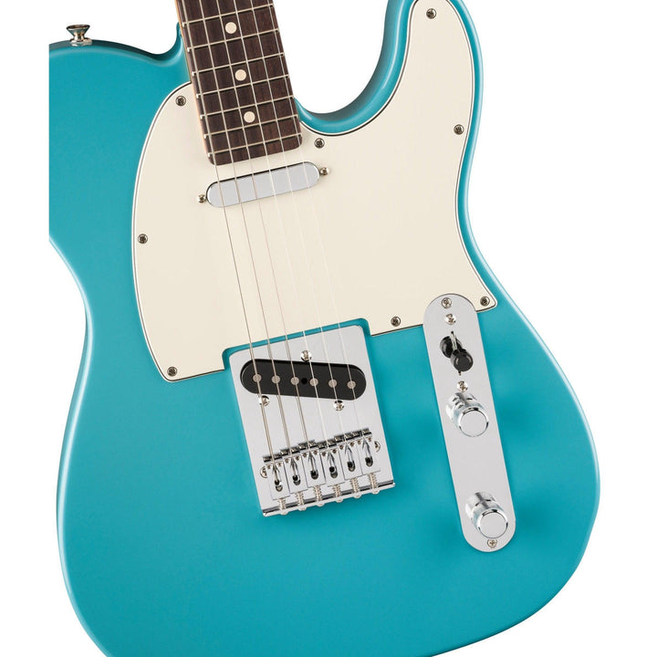 Đàn Guitar Điện Fender Player II Telecaster, Slab Rosewood, Aquatone Blue, #0140550518