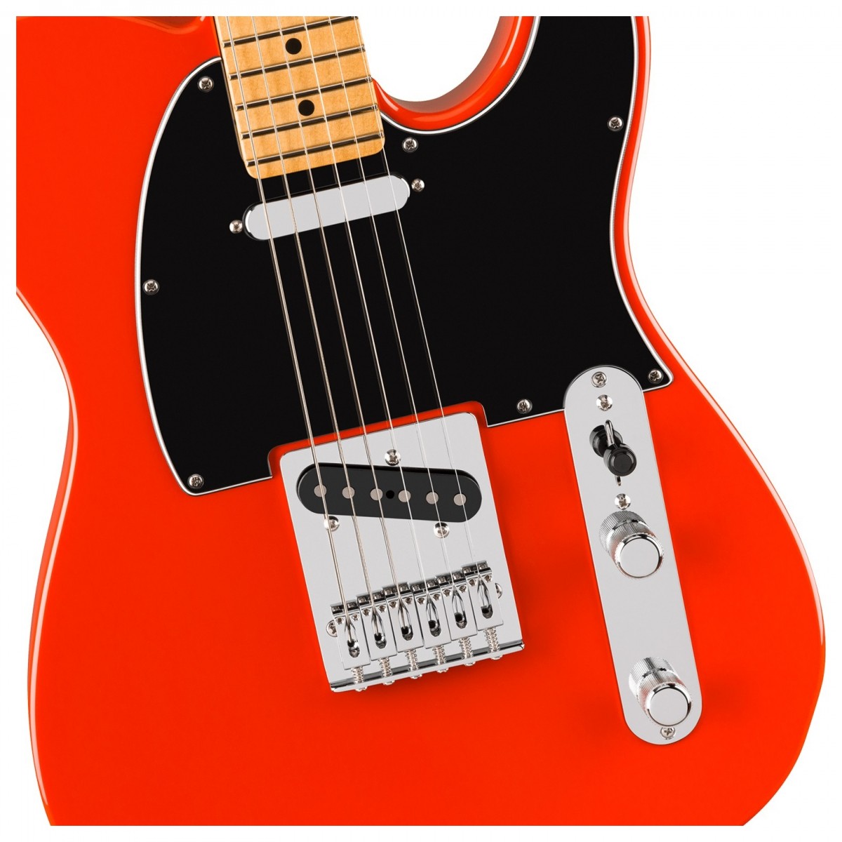 Đàn Guitar Điện Fender Player II Telecaster, Maple Fingerboard, Coral Red, #0140552558