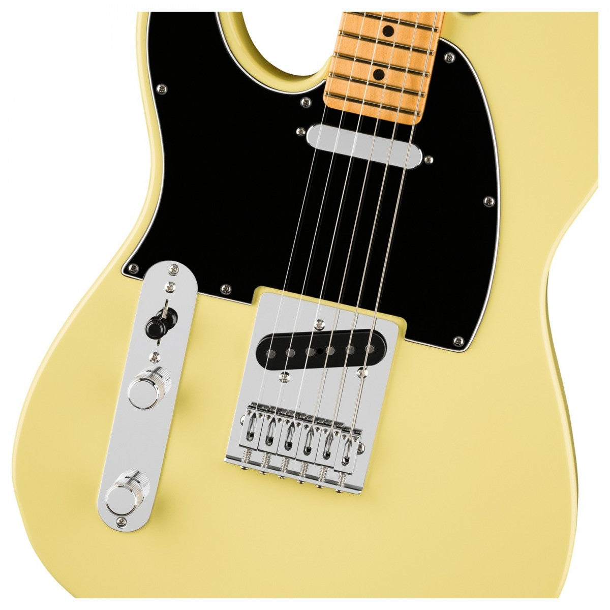 Đàn Guitar Điện Fender Player II Telecaster Left-handed, Maple Fingerboard, Hialeah Yellow, #0140562561