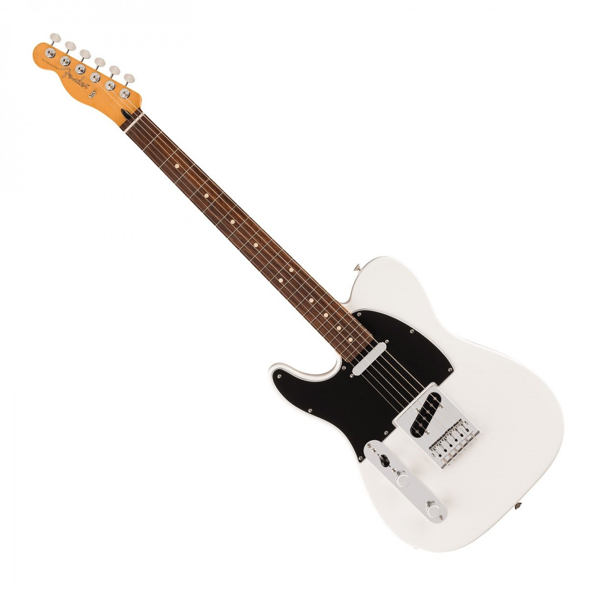 Đàn Guitar Điện Fender Player II Telecaster LH SS màu Polar White bàn phím Rosewood